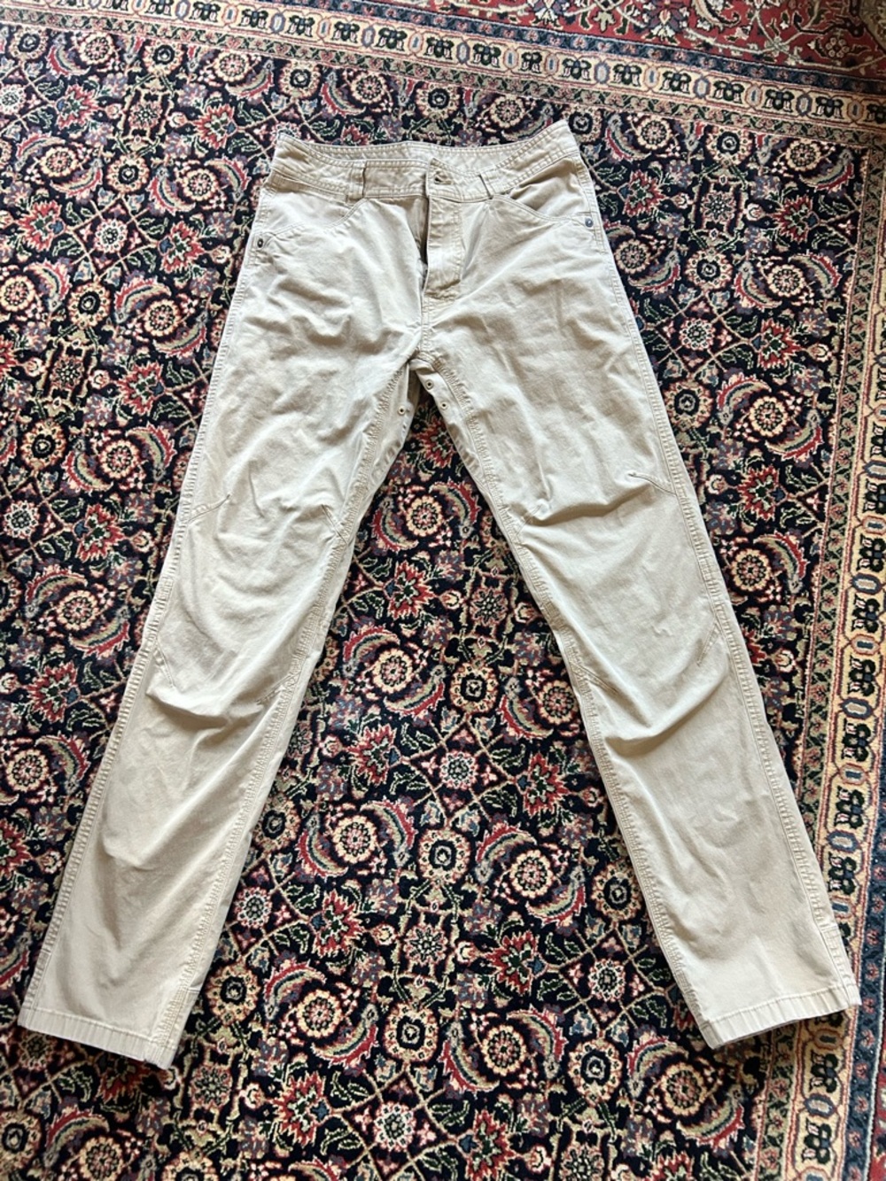 Prana Men's Chino Pants in Light Tan
